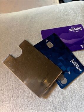 Georg Jensen stainless steel Card holder